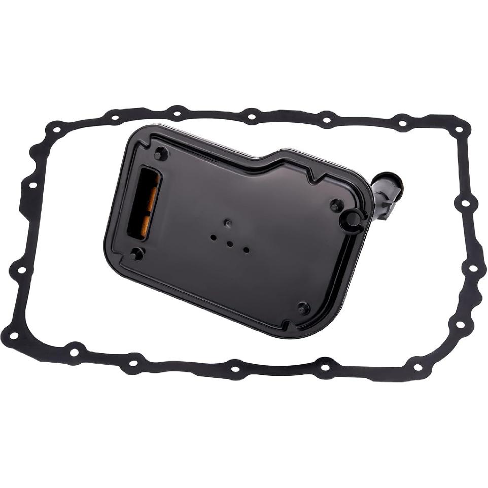 AHL 24236933 6L80E 6L90E Transmission Filter with Oil Pan Gasket For Chevy Express Silverado 1500 2500 3500 Avalanche Camaro Suburban Tahoe