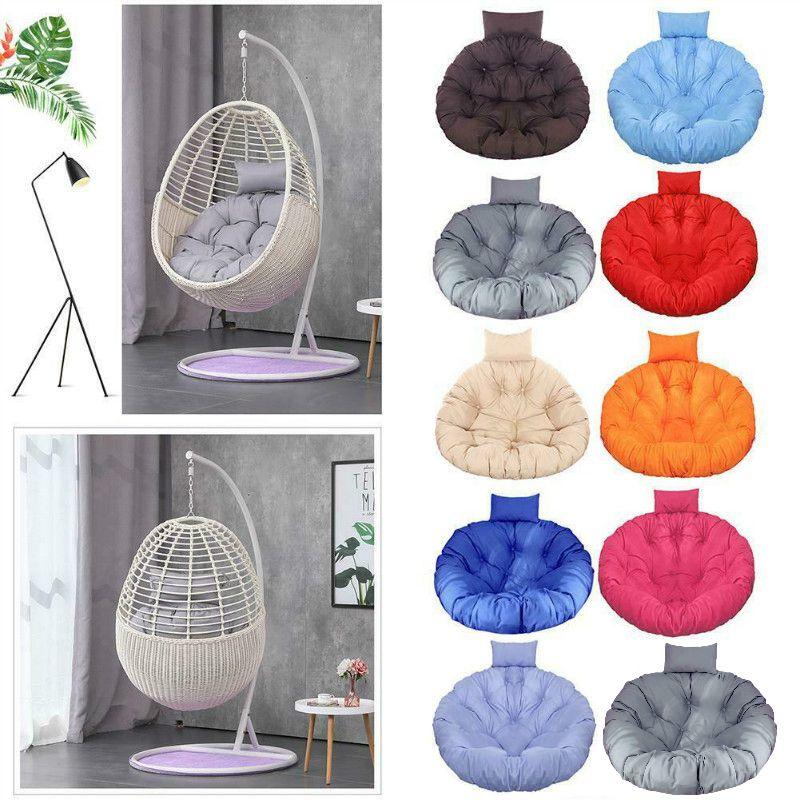 Rattan Swing Chair Cushion Hanging Egg Chair Soft Mat Pad Cover Inoutdoor Patio
