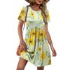 Dresses For Women Short Sleeve O Neck Casual Dresses Waist Maternity Dress With Pockets