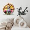 12 Inch Diameter Glass Wall Clock That Integrates Seamlessly with Existing Decor