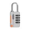 Protection Security Safely Code Lock With Steel Cable Anti-theft 4 Digit Combination Lock