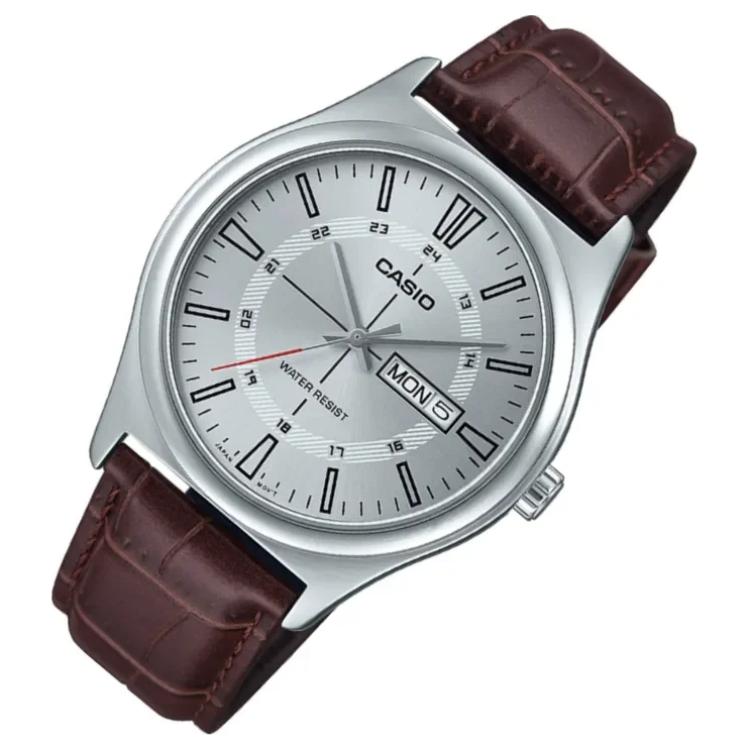 Casio Herren Standard Serie Silberne Uhr MTP-V006L-7C MTP-V006L-7C