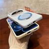 For Oppo Find X8 Ultra 5G Magnetic Case Rotating Kickstand Liquid Silicone PC Phone Cover Skin Touch