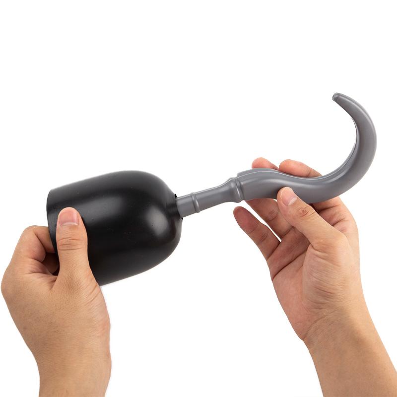 Pirátský hák Halloweenský kostým Párty Oblékací doplňky Párty Cosplay Hračky Dárek