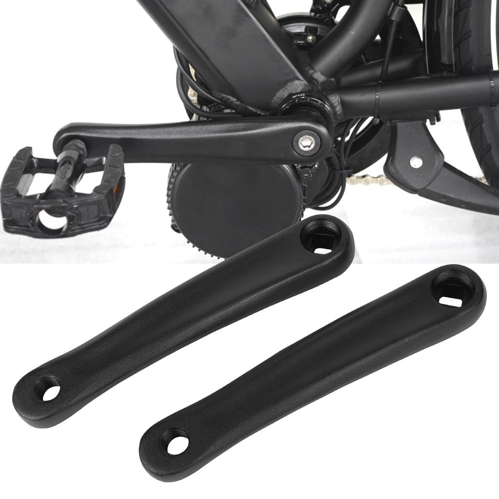 1 Pair Durable Crank Arms for Cruiser Cyclocross Bike Mid Drive Motor