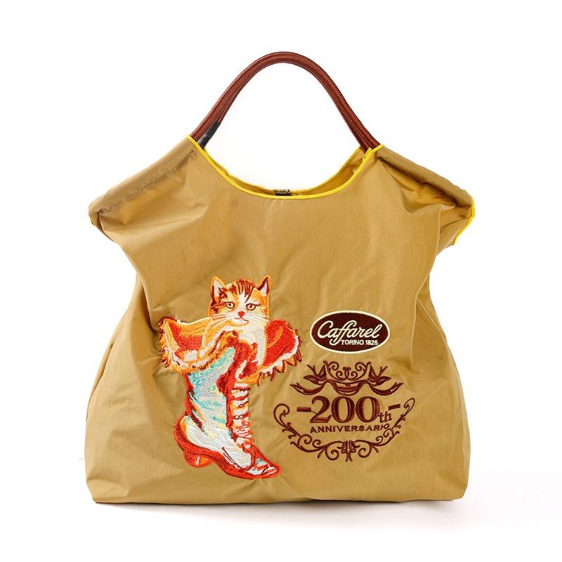 Nylon handbag bag new embroidered large capacity ball chain shoulder tide messenger tote bag