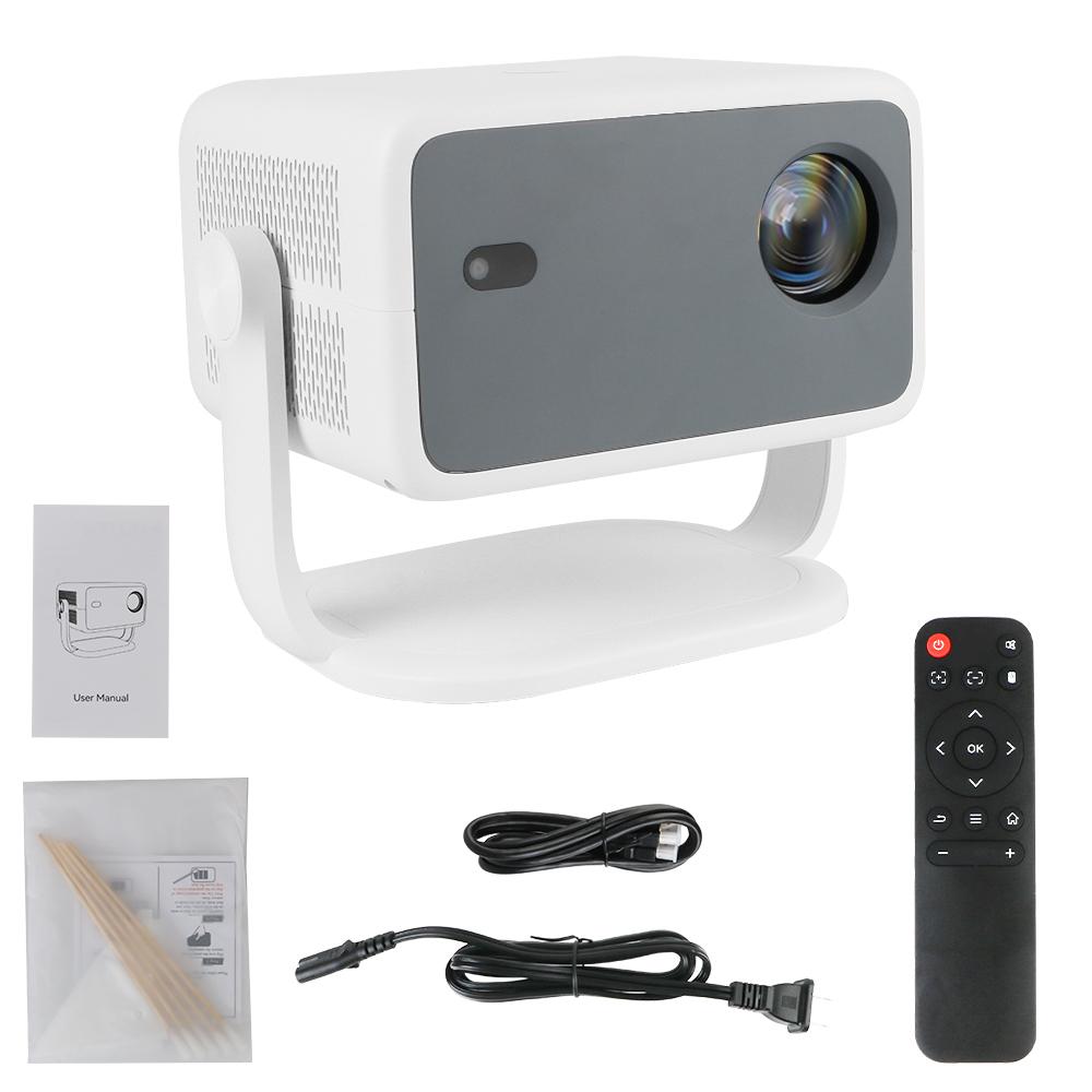 

Домашний кинотеатр Full HD проекция Android 11 вращающийся тип ночник ЖК-проектор WIFI 6 BT 5.2 украшение спальни 1920X1080P 4K поддержка 650ANSI L018