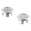 Sink Overflow Ring Sanitary Pedestal 2pcs Replacement Hole