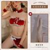 New Year's red Christmas bunny lingerie Christmas suit small breasted bunny uniform seduction bunny