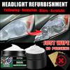 Car headlight repair and polishing kit, car headlight scratch removal repair paste, oxide layer removal, car headlight refurbishment