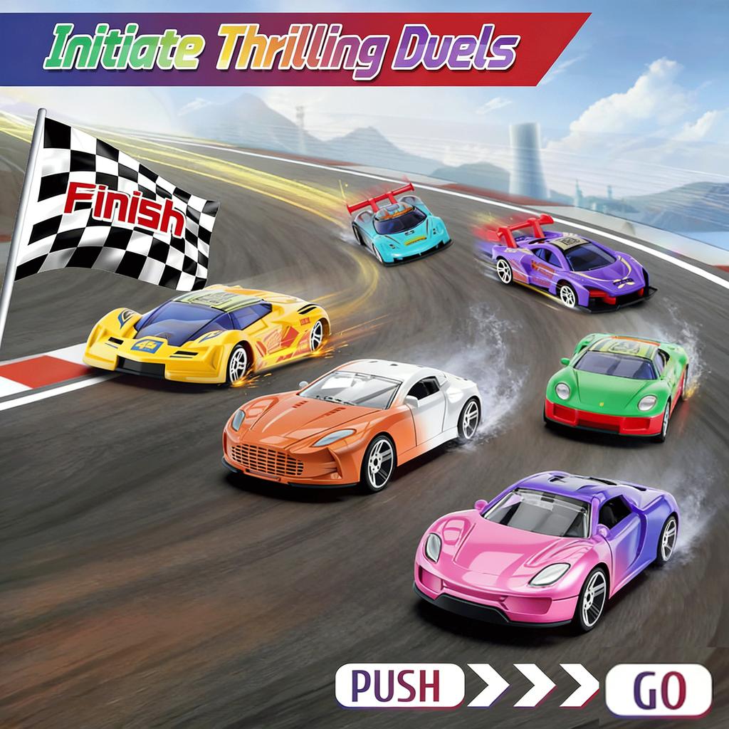 Alloy Off Road Model Small Set Plaything Racing Car 1:64 Color Changing Temperature Sensing Inertial Cars Model For Bath Pool Water Plaything