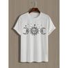 European Size Men'S Summer Print Short-Sleeve T-Shirt