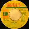 7inch Record COCOA TEA  Love Me NONE DigitalB 1988 Jamaica Reggae Ska  Dub Used