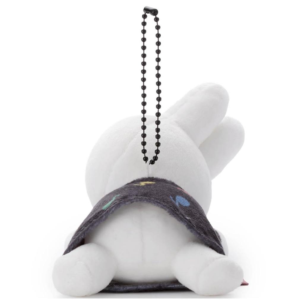 Takara Tomy Arts (TAKARATOMY A.R.T.S) Bruna MIFFY & MUSIC Sleeping Friend Ball Chain Mascot Miffy Plush Toy, Approx. 14cm Wide