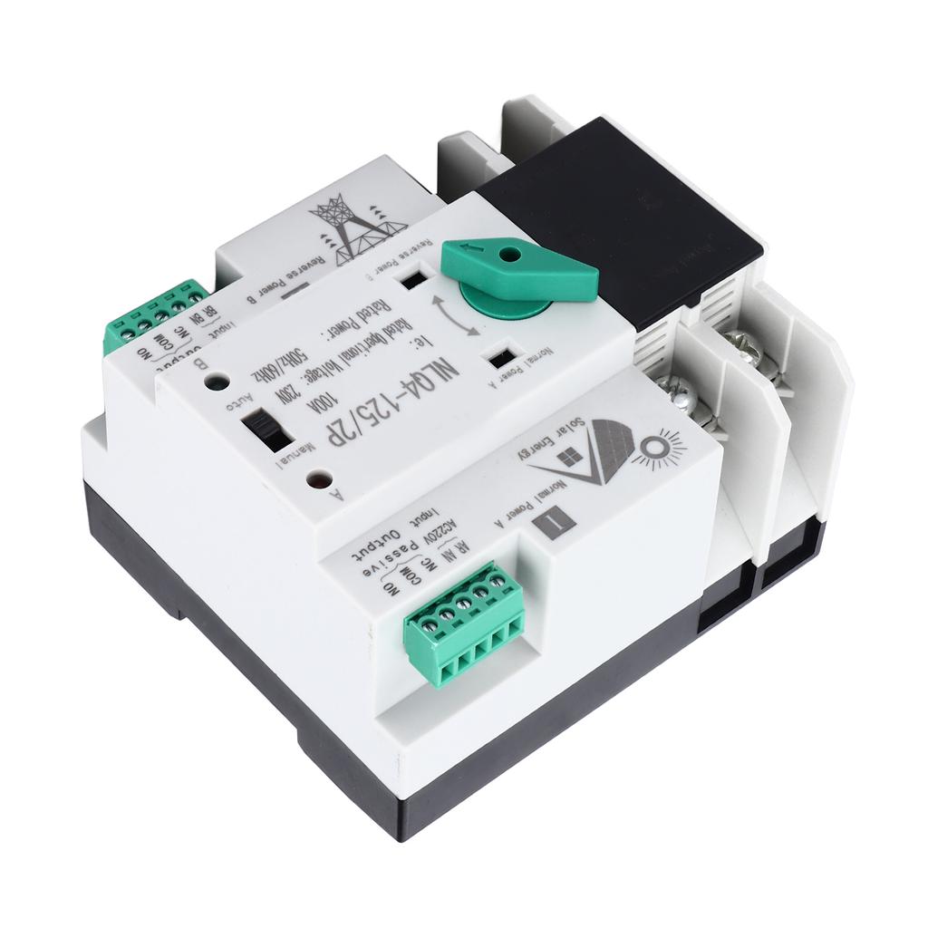 Transferschalter Dual Power, schnelles Schalten, automatisch, 230 V AC, 100 A für Heimfabrik