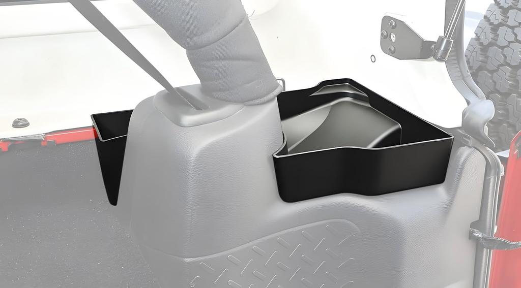 YOCTM Trunk Side Storage Boxes for Jeep Wrangler JK 2012 2013 2014 2015 2016 Customizable Tail Side Storage Convenient Black of (2011 2017), Box,