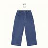  Olivan  Denim Snap Pants  Blue 
