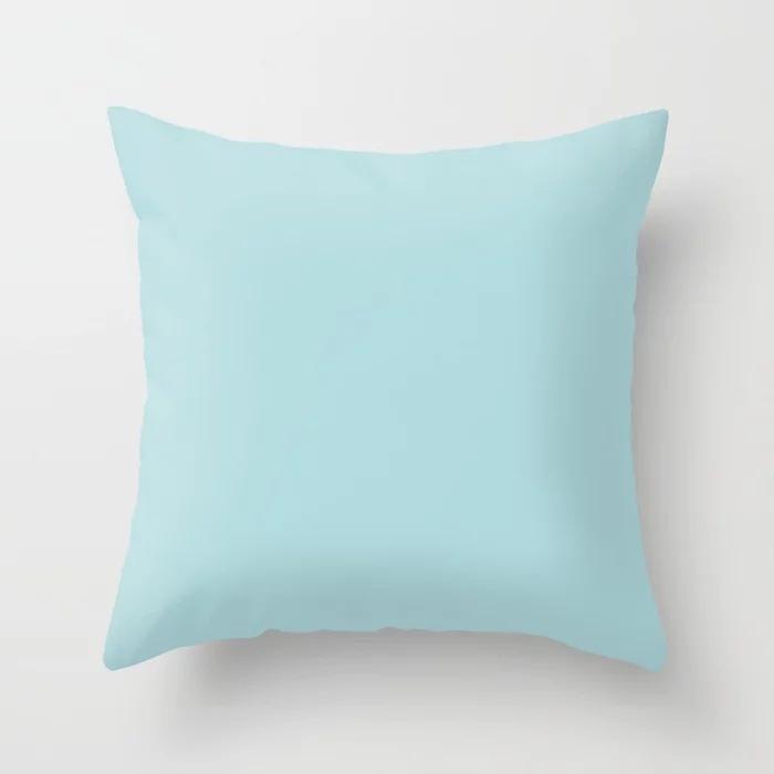 Modern Simple Solid Color Double-Sided Printed Pillow Cover Pillow Core Home Sofa Cushion Pillow Cover Premium