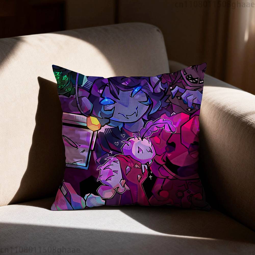 P-Pressure Sebastian Solace Pillow Case Square Double-Sided Printing Short Plush Sofa Cushion Cover Bedroom Bedside Pillow