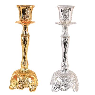 Kerzenständer Ornament Kerzenhalter Metall Spitzkerzenhalter Deluxe für Wohnzimmer Party Schreibtisch Feiertag Esszimmer