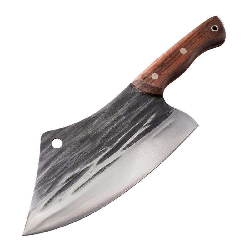 Forged Kitchen Chef Knife Set High Carbon Steel Meat Vegetables Slicing Knives Professional Butcher Chopping Cleaver Knife