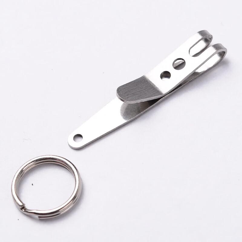 

ZISIZ Mini Pocket Carabiner Hook Clip, 10-Pack