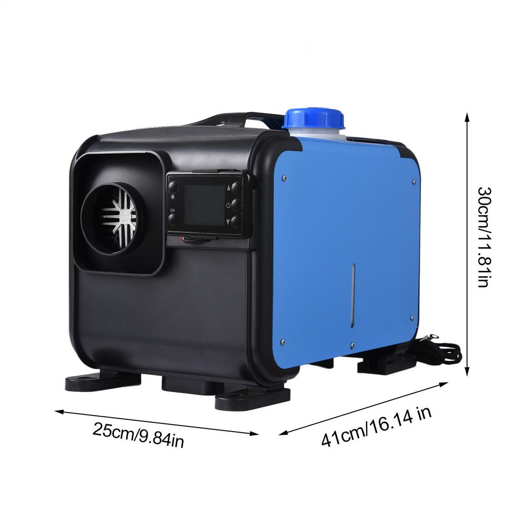 8KW 12V/24V Compact Diesel Air Heater All In One Car Parking Heater Autonomous Winter Car Air Warmer For Truck Bus RV