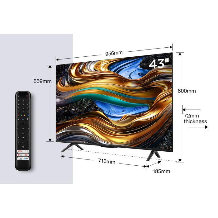 TCL 43P755 LED Google TV 60Hz