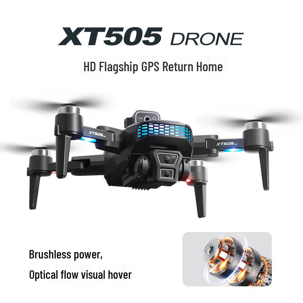 XT505 Drone: GPS Return, Brushless Quadcopter, Aerial Photography, Remote Control, Obstacle Avoidance
