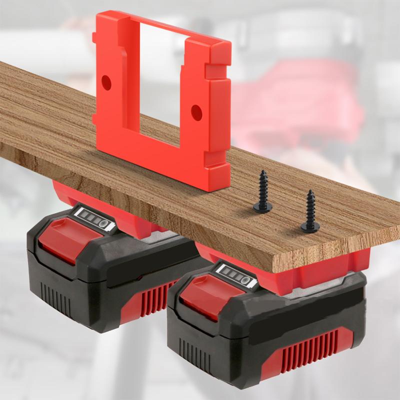 1 Set Battery Storage Bracket Accessories Portable Battery Base Bracket For Einhell Power X-Change Wall Mounted Battery Holder