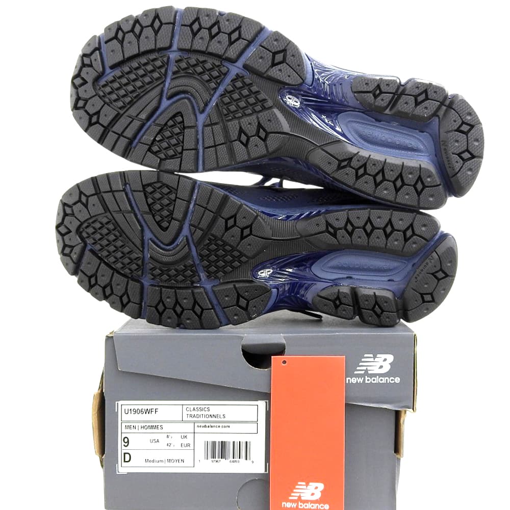 NEW BALANCE Men's navy 10.6" mesh low-top sneakers (U1906WFF) shoes 9(US) NavyUsed