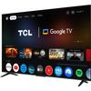 TCL 65P6K - TV LED 55" (165 cm) - 4K UHD 3840x2160 - HDR10+ - Google TV - 3xHDMI 2.1 - WiFi