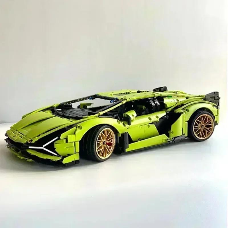 Compatible 42115 Technical Lambos Moc Super Car Model Building Blocks FKP37 Bricks For Adult Toy for Boysand girl Gifts