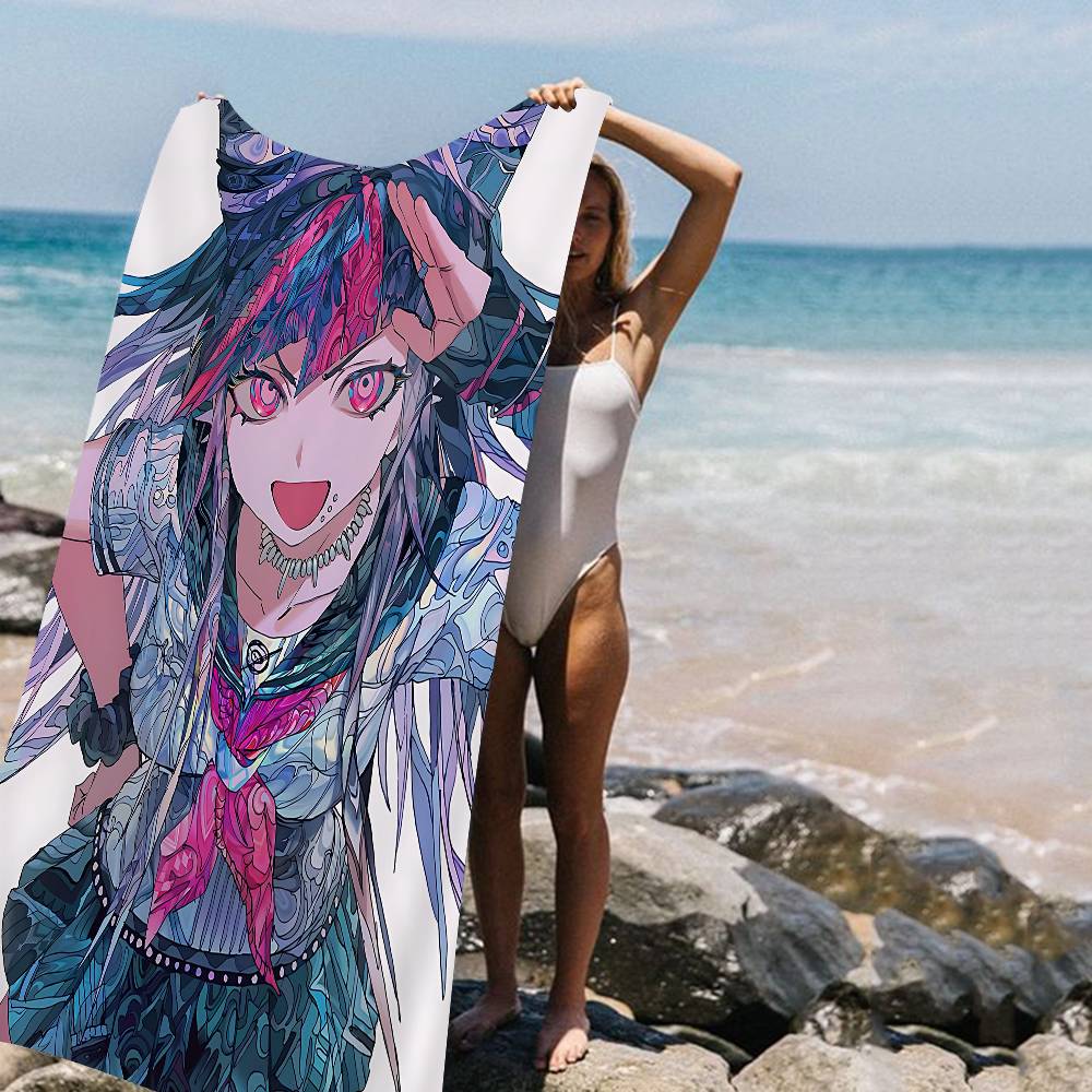 Classic Anime D-Danganronpa Microfiber Beach Towel Absorbent Quick dry Soft Yoga Swimming Resort Mountain Climbing Towel