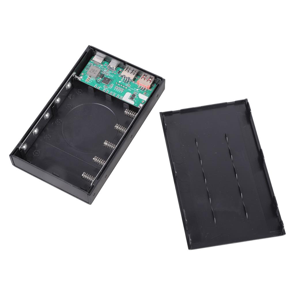 QC3.0 PD 5x18650 Batteries DIY Power Bank Box Holder for Case Fast Charger for Shell Detachable LCD Display DIY Accessor
