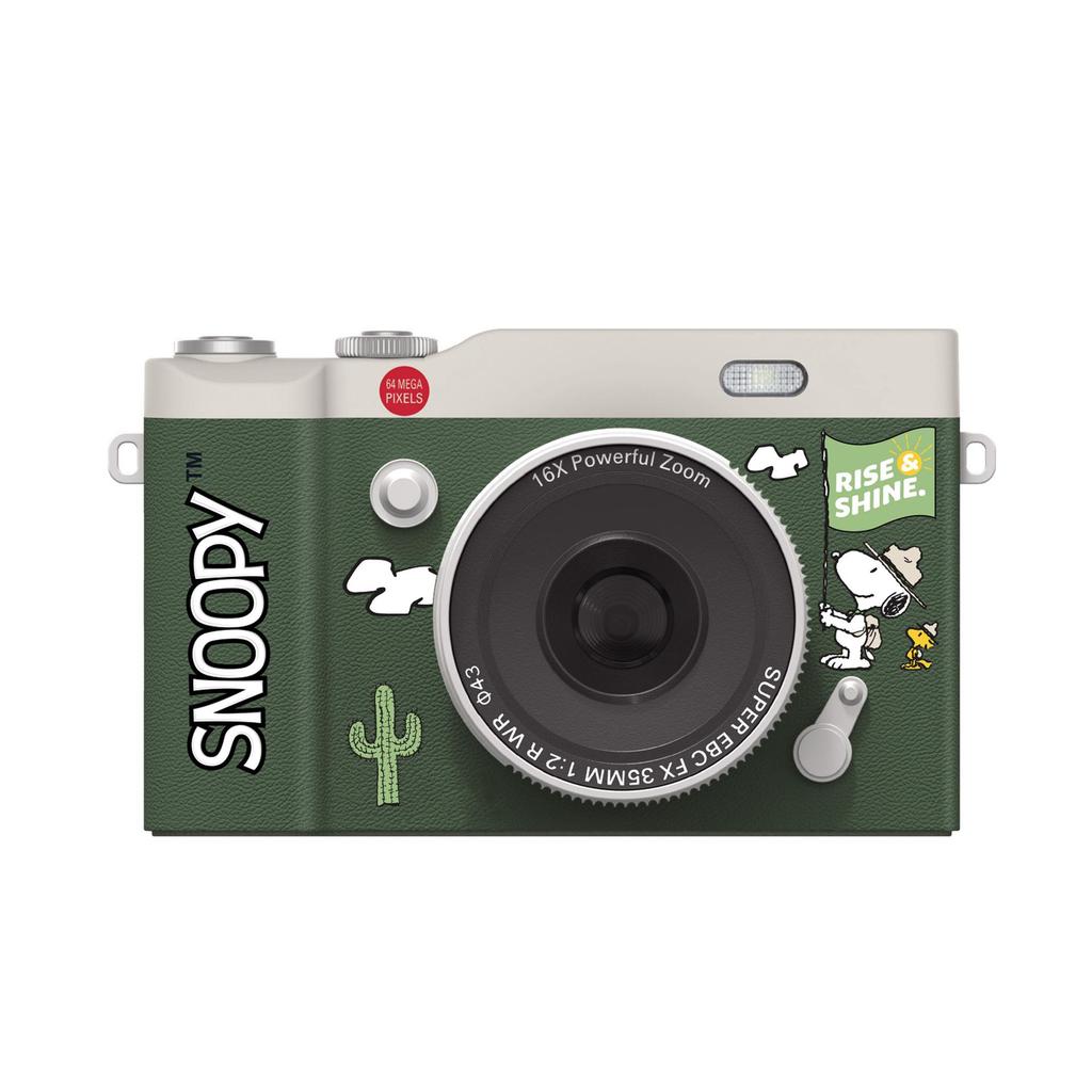 SNOOPY Retro Campus Student HD Selfie Flip Screen Mirrorless CCD Camera