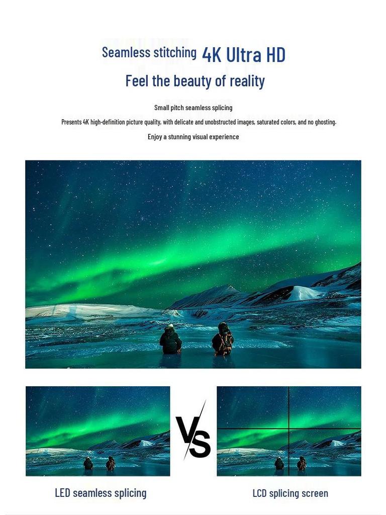 LED Reception Display: Creative Desk or Counter Screen for Hotels, Bars, and Exhibitions