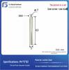 Acrylic Photo Frame with Adjustable Stainless Steel Stand
