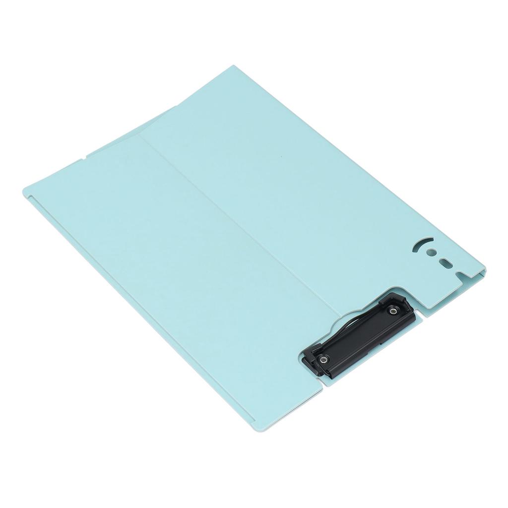 Standing Clipboard Desktop A4 Document Holder Students Standing Writing Drawing Clipboard Blue