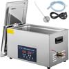 30L Ultrasonic Cleaner Dual Frequency Ultrasonic Cleaning Machine with Heater Jewelry Cleaner for Parts Jewelry Eyeglass Ring Denture Record Circuit