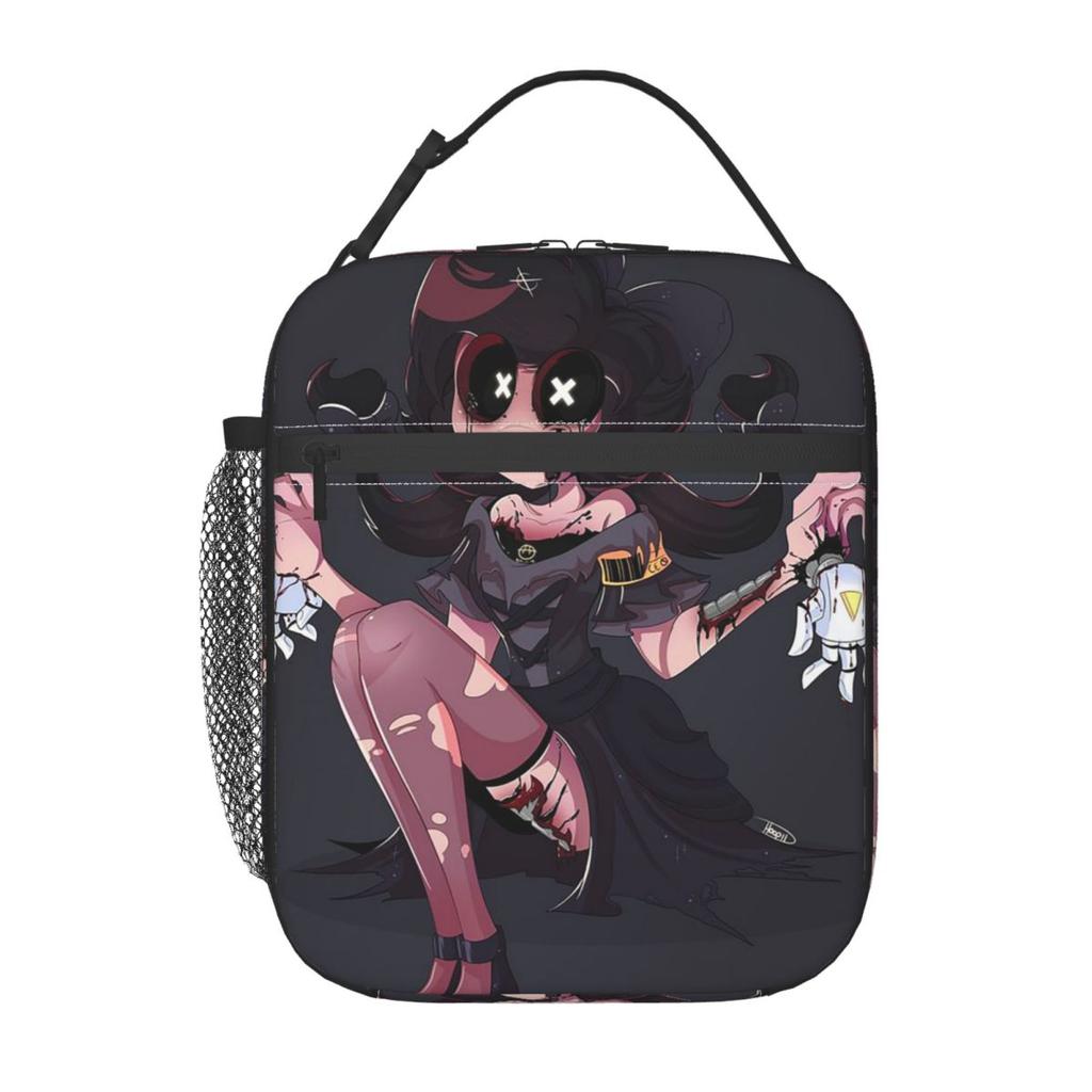 Cyn Murder Drones Spiel Isolierte Lunchtasche für Damen Büro Kühltasche Thermische Lebensmittelbox Tragbare Lunchboxen Behälter