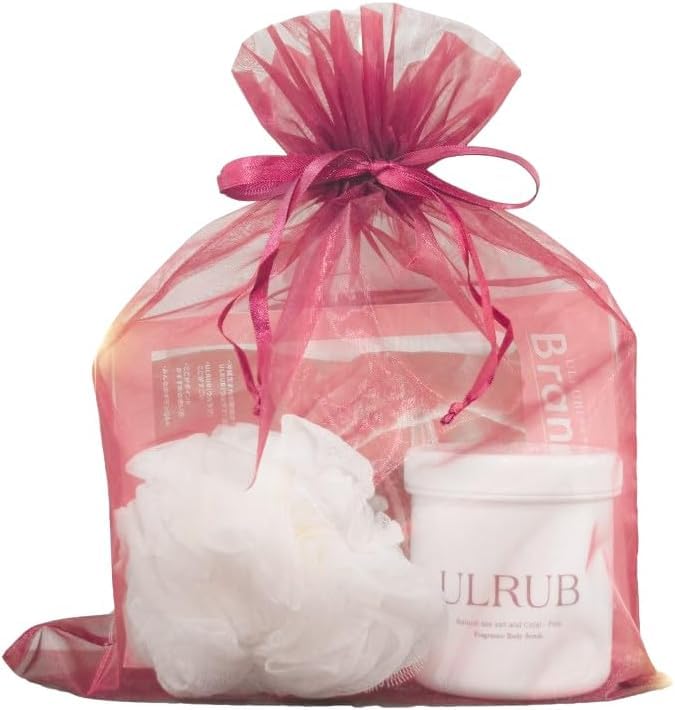 ULRUB Body Scrub 460g Perfumed Scrub for Upper Foot Dark and Contains CICA Extract and Body Wash for Centella Asiatica and Massage A perfect Day Made