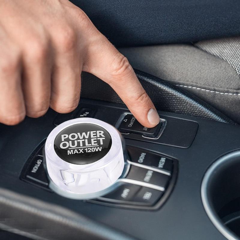 Socket Cover Socket Plug Cover Semi-Concealed Design Vehicle Accessory For Most Cars Trucks And Boats