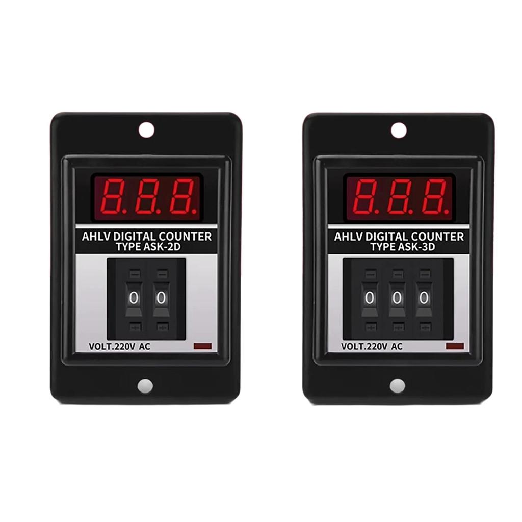 Multifunctional Digital Counter with Easy Operate Electrical Maintenance Counter Easy to Carry for Automation Engineers