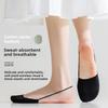 5 Pairs Suspenders Invisible Thin Ice Silk Socks Spring and Summer Women's Boat Socks
