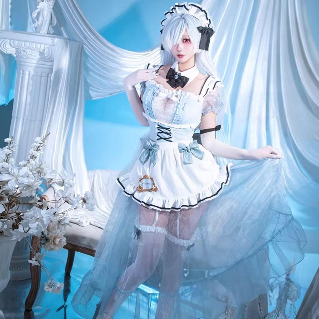 NIKKE Goddess of Victory Cinderella Cosplay Game Ladies Maid [milky Time]