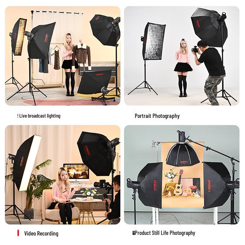 Jinbei BM-50×130 Strip Softbox with Grid for Bowens Mount