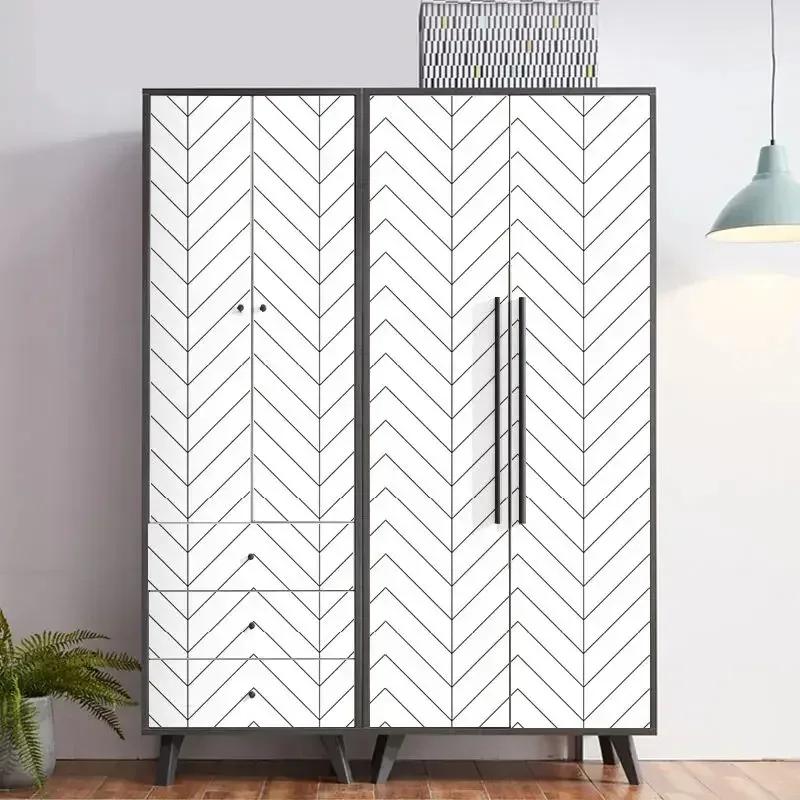 Thickened Nordic Style Self-Adhesive Water-Repellent Wall Cover For Bedroom Living Room Background Wall Old Furniture Table Decals