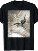 Paradise Lost Gustave Dore Satans Fall TShirt Unisexs Casual Clothes Perfect for All Season Unisexs Tshirts for Summer Unisex