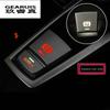 Auto Styling Zentrale Handbremse H-Taste Abdeckung Metall Aufkleber Trim Für BMW 5/6/7 Serie F10 GT F07 X3 f25 x4 F26 X5X6